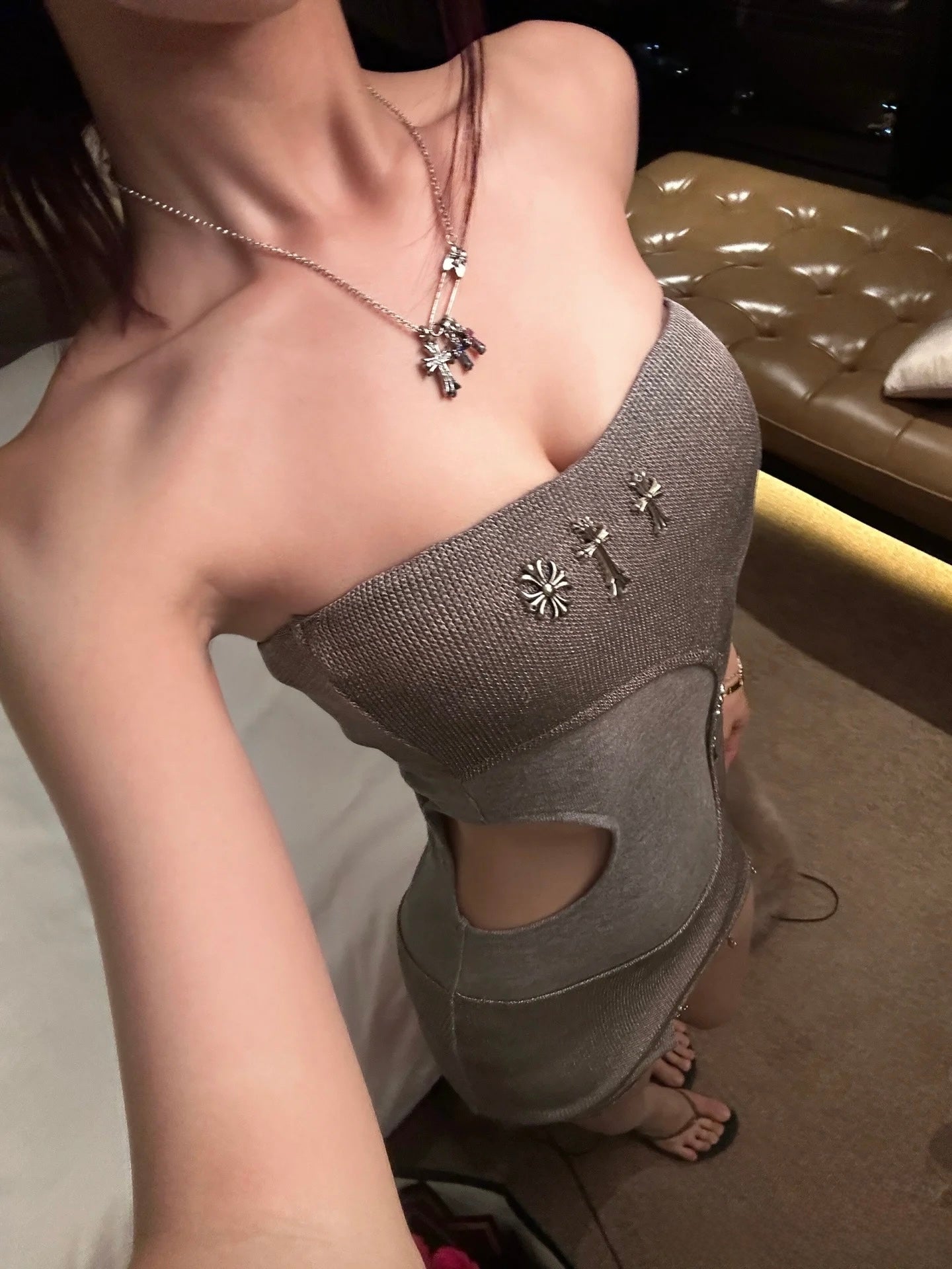 a- Moonstone dress