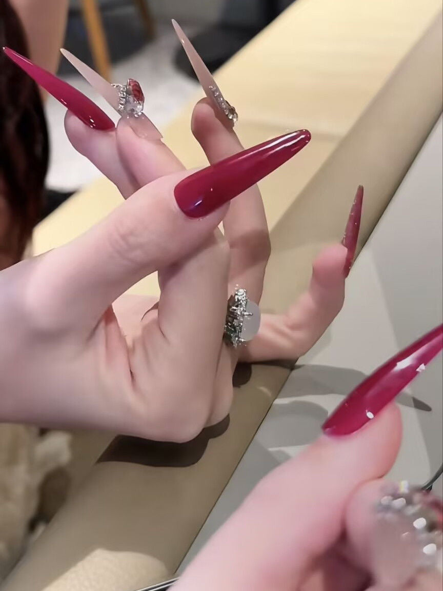 Dragon Fruit Nails