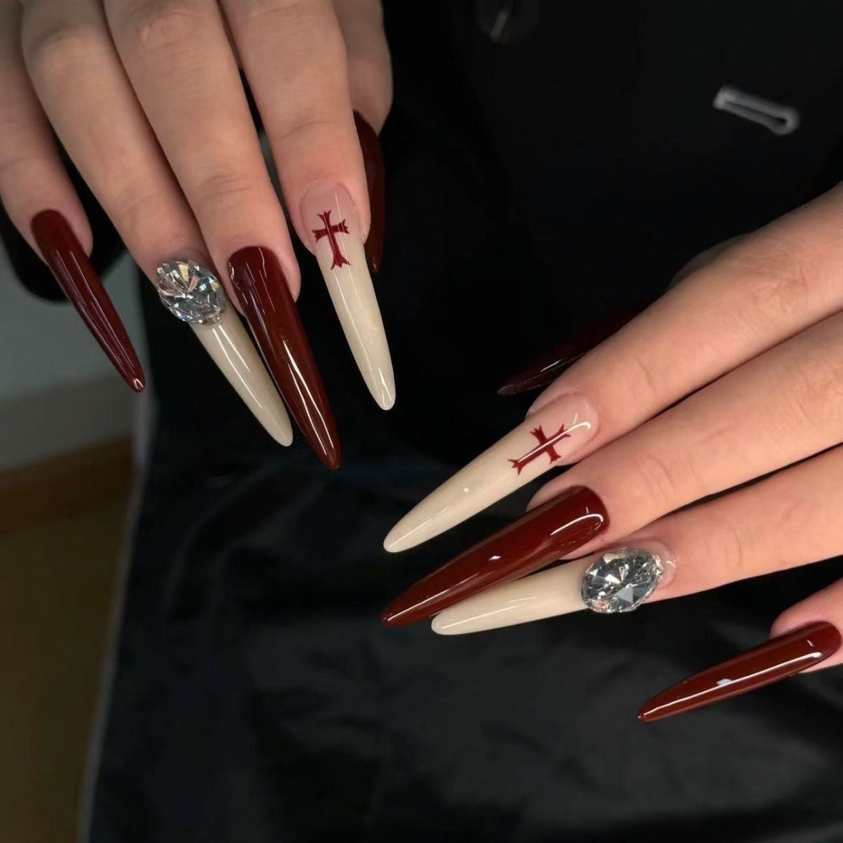 Red Stone Nails