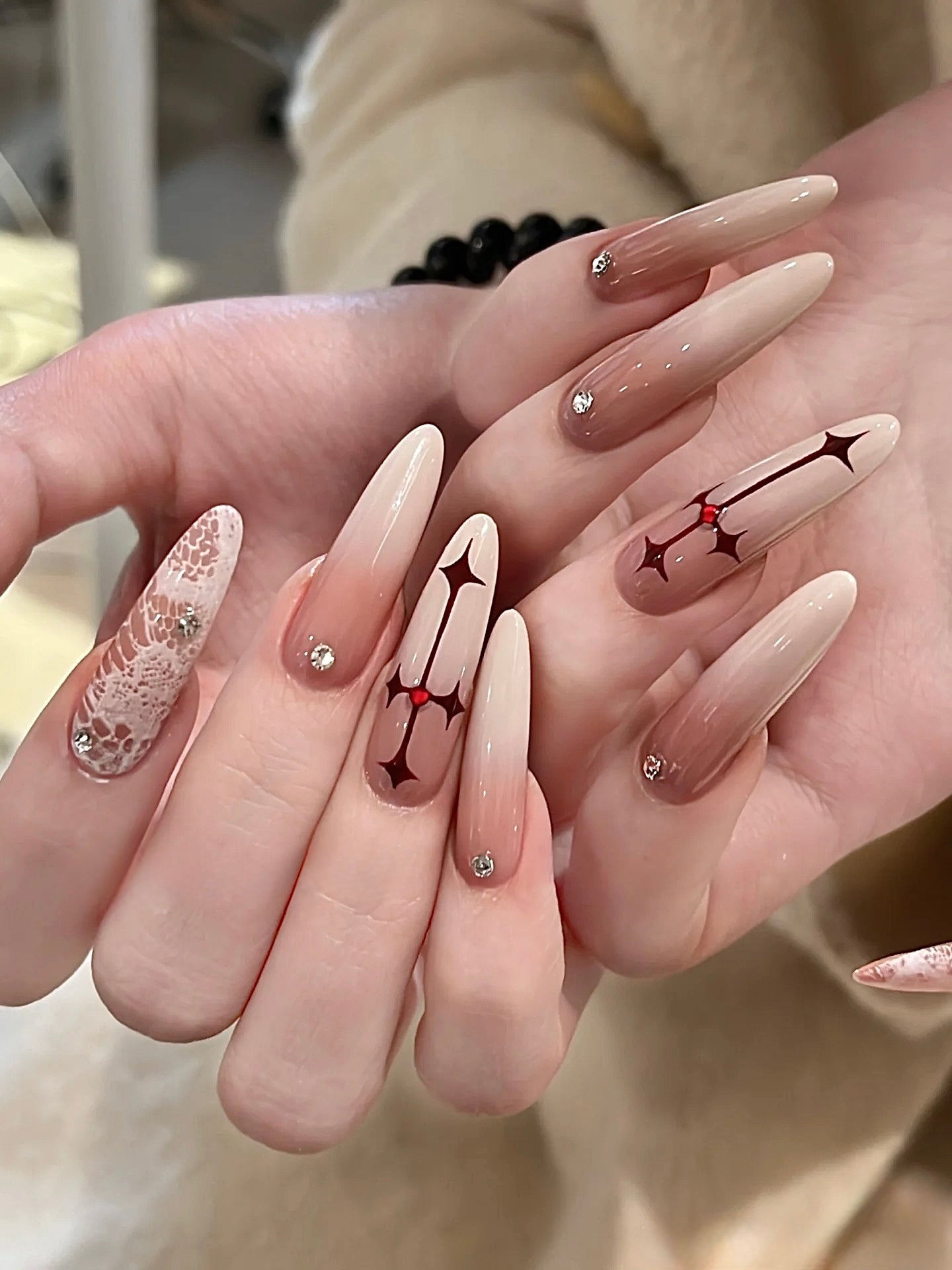 Bloody Cross Nails