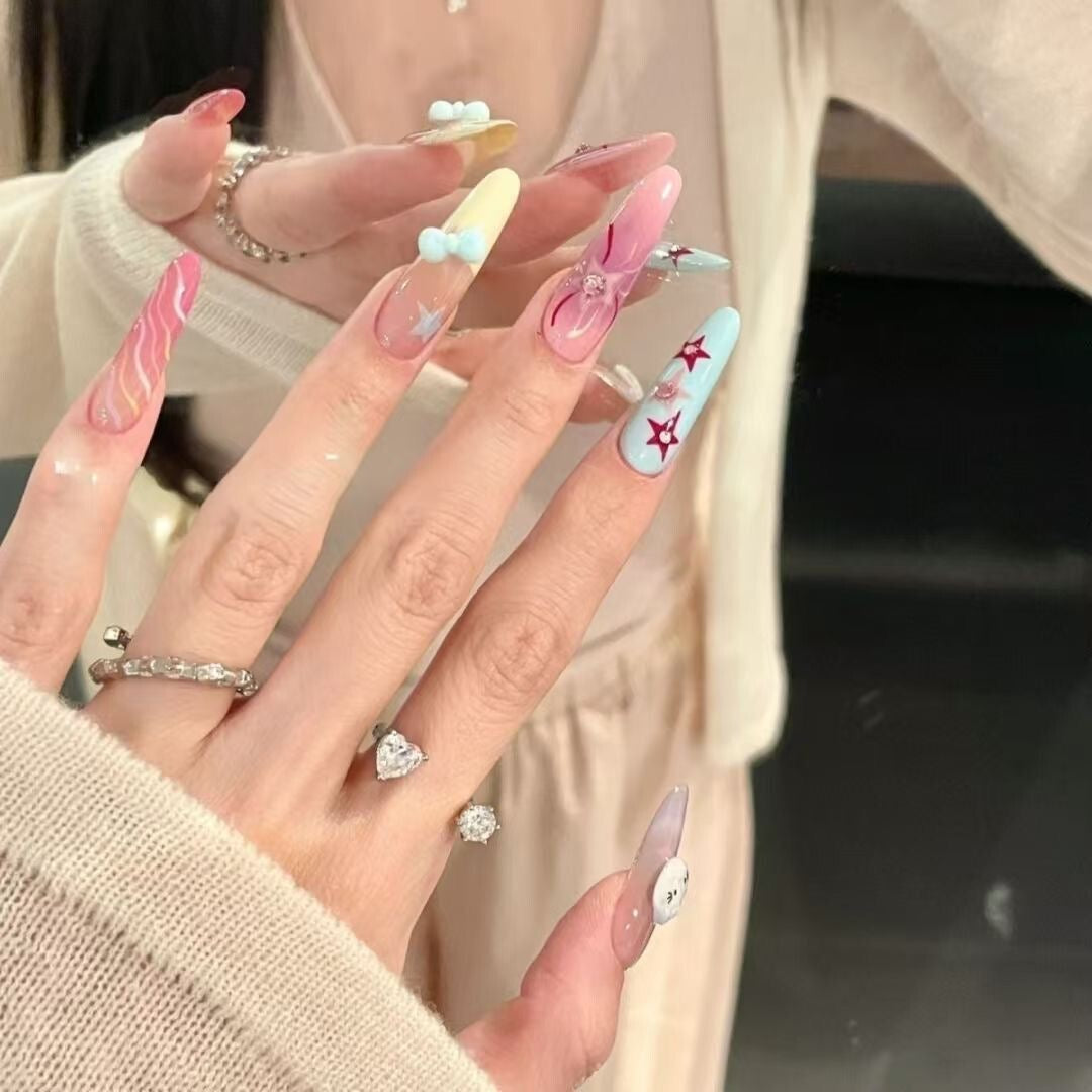 Cotton Candy Nails