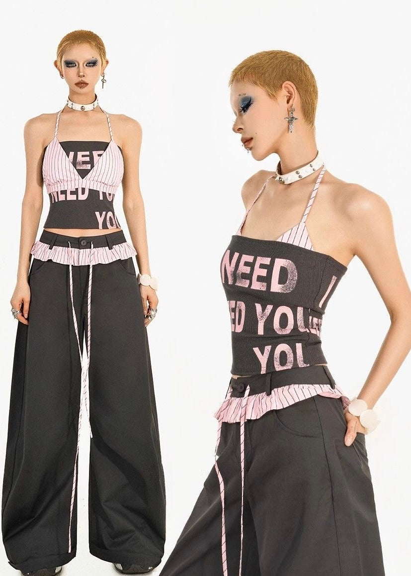 NEED YOU Two-Piece Top