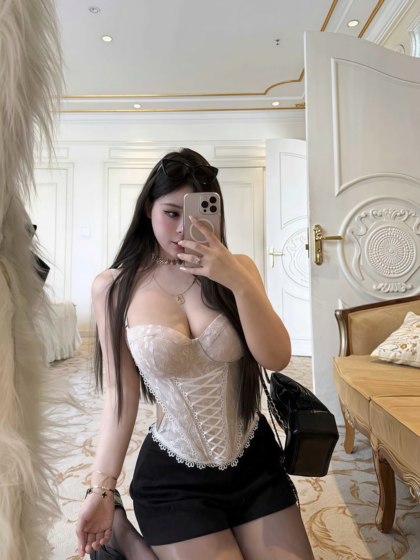 A- Pearl Whisper Top