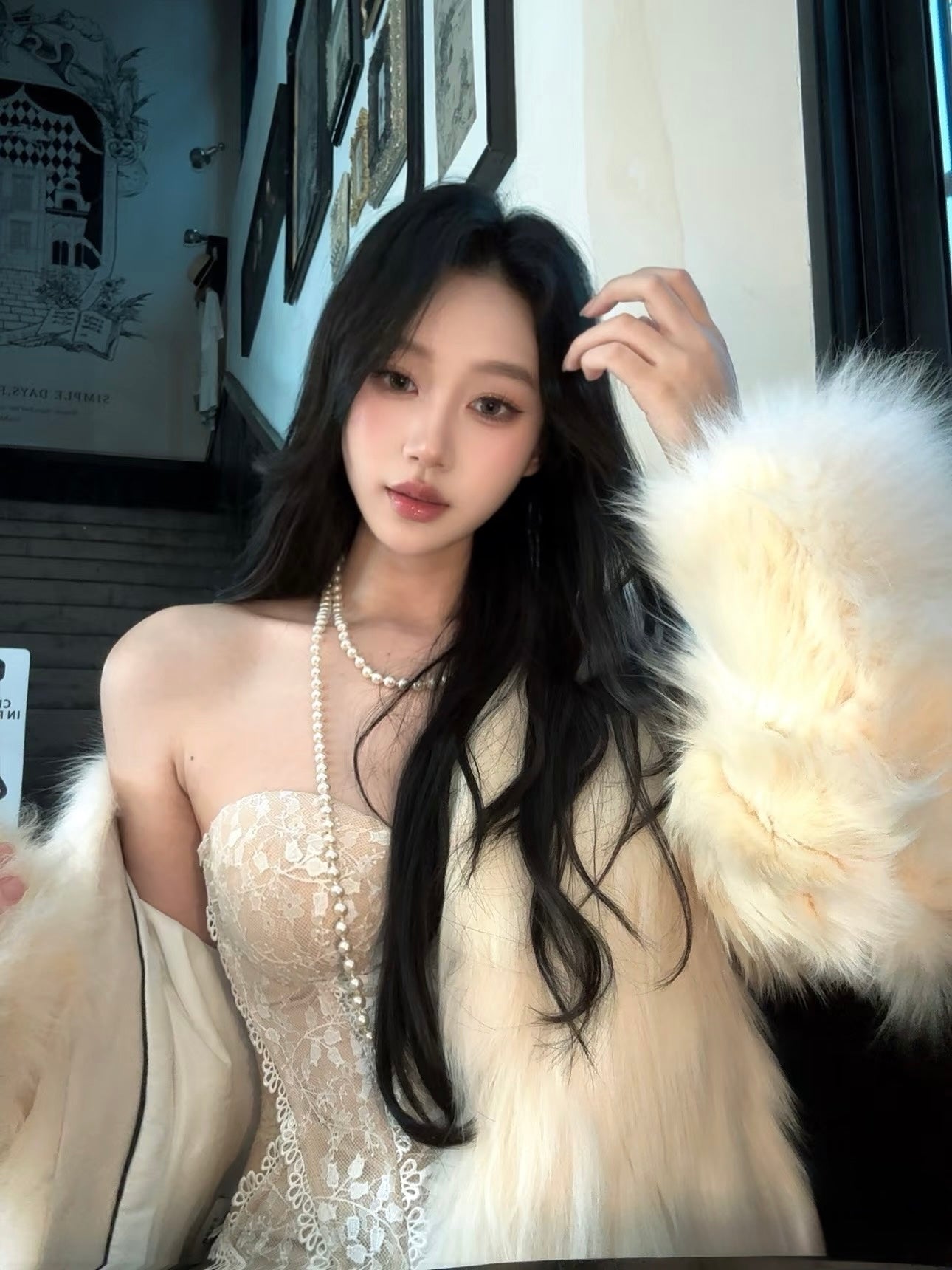 A- Pearl Whisper Top