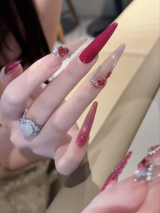 Dragon Fruit Nails