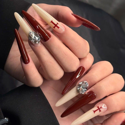 Red Stone Nails