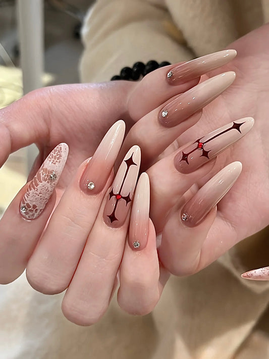 Bloody Cross Nails