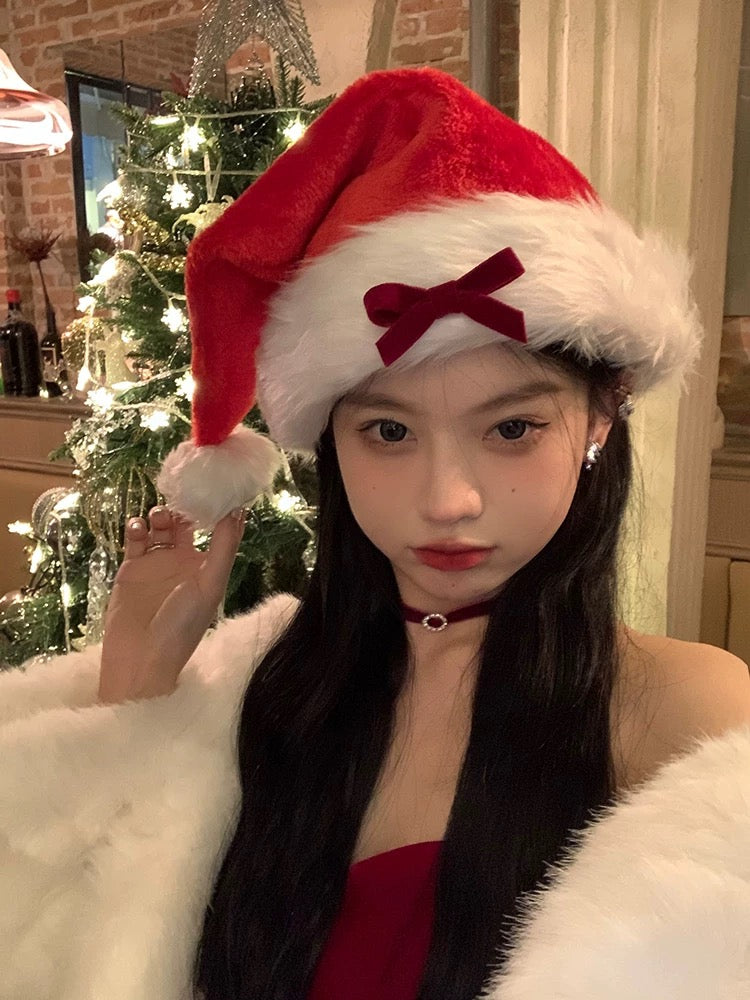 Santa Red Bow