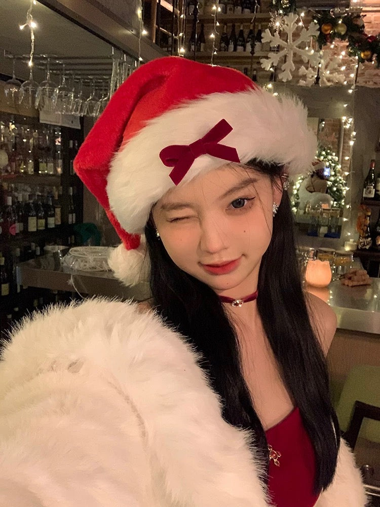 Santa Red Bow